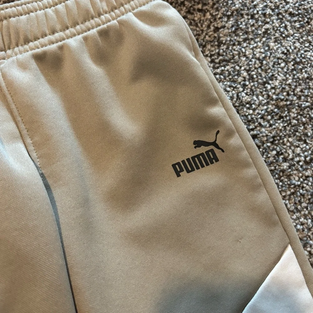 Puma Tan Baby Boy Stylish Hoodie & Pants  Track Suit Set 24mo Athletic Spring - Picture 3 of 11